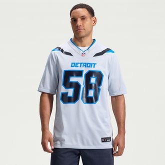 Nike Penei Sewell Detroit Lions Rivalries Collection Nike Mens NFL Game Jersey in Grey | 67NM0JFL9JF-B9T