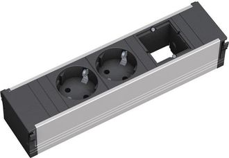 Bachmann Coni Steckdoseneinheit 2xstrom 1xabd Bachmann 912.003