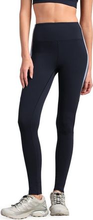 Rhone Retro Revive Side Stripe Leggings in Navy Blue at Nordstrom, Size Xx-Large