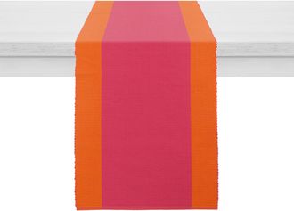 KASANOVA Runner bicolore cotone 40x120 cm