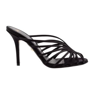 Alev&igrave; Heeled Mules, female, Black, Size: 7 1/2 US Diana 95 Sandal