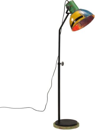 vidaXL L&aacute;mpara De Pie De Colores 25 W E27 30x30x100-150 Cm Vidaxl