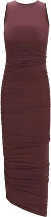 Wolford Bordeaux Polyamide Casual Jurk - Dames - Casual kleedjes - Bruin - XS - Wol - Kleedjes