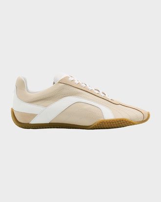 Pierre Hardy Jump Mixed Leather Sneakers