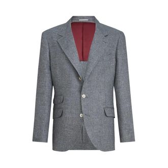 Brunello Cucinelli Jacket Brunello Cucinelli - male - Brunello Cucinelli - Blazers - Gray - XL - Jackets