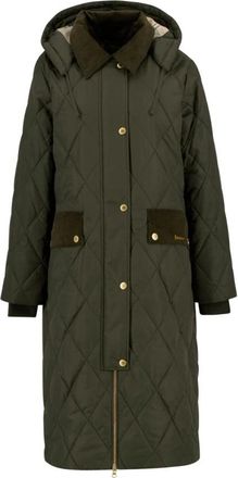Barbour Meredith Quilted Jacket - Dames - Mantel - Groen - XL - Jassen