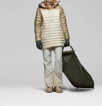 Norr&oslash;na Lofoten Down800 Anorak Jacket In Oatmeal