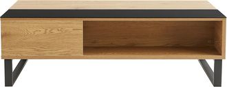 Miliboo Mesa De Centro Elevable En Madera Y Metal Wynn