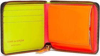 Comme Des Gar&ccedil;ons Pink Leather Wallet - Pink