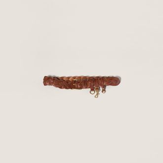 Miu Miu Leather belt