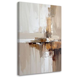 Feeby Impresi&oacute;n De Imagen, Abstracci&oacute;n En Beige, 80x120