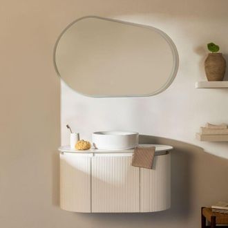 Sklum Conjunto De Muebles De Ba&ntilde;o En Madera Carsone Sklum