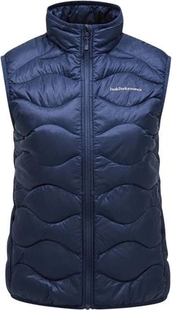 Peak Performance Vests - Dames - Bodywarmers - Blauw - S - Fitness