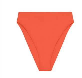 JADE Swim Womens Incline Bikini Bottom In Melon