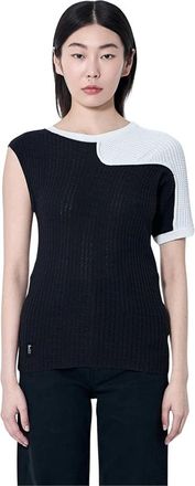 Kiko Kostadinov Round-neck Knitwear, female, Multicolor, Size: M Nomas Knit Top