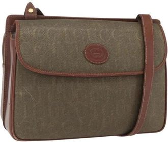 Gucci Pre-owned Cross Body Bags, female, Brown, Size: ONE SIZE Pre-owned Vintage Cross Body Bag