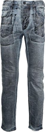 Purple Jeans skinny X-Ray a vita bassa - Blu