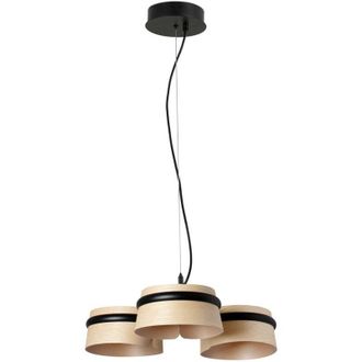 Faro Barcelona Faro Loop - Colgantes Led Integrados Madera, 2700k