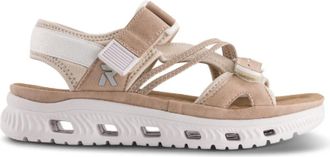 Rieker Schoenen, Dames, Roze, 40 EU, Leer, Roze Sandaal