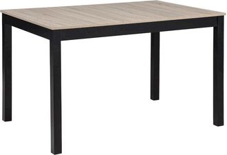 Best Master Furniture Yvonne Rectangle Dining Table, Natural Oak