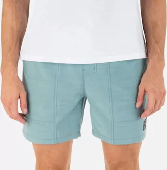 Hurley Phantom Naturals Baja Volley Walkshorts Mens Blue Drawstring DSGL324