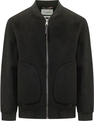 Amaranto Bomberjack - Heren - Bomber jackets - Zwart - L - Jassen