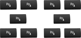 OEM 10 Tapas Para Los Botones Del Interruptor Del Sensor De Estacionamiento Para Bmw X5 E70 (modelos 2006-2013) Y Bmw X6 E71 (modelos 2008-2014)