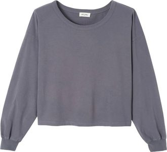 American Vintage Hoodies & sweatvesten, Dames, Grijs, L, Vintage Sweatshirt Faz 02A