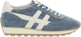 Hogan 86Er Sneaker - Heren - Sneakers - Blauw - 42 EU - Leer - Schoenen