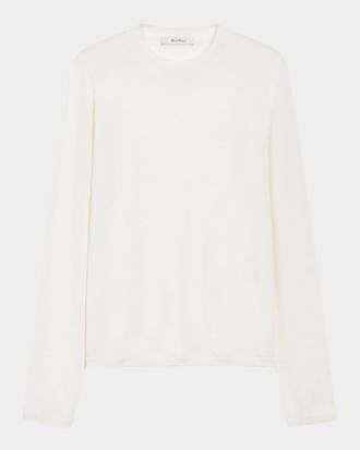 Max Mara Afelio Crewneck Cashmere Sweater