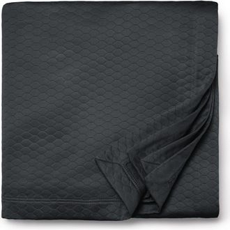 SFERRA Favo Coverlet in Charcoal at Nordstrom, Size Full