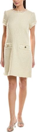 Sail to Sable Sail To Sable Halsbrook Tweed Wool-Blend Shift Dress