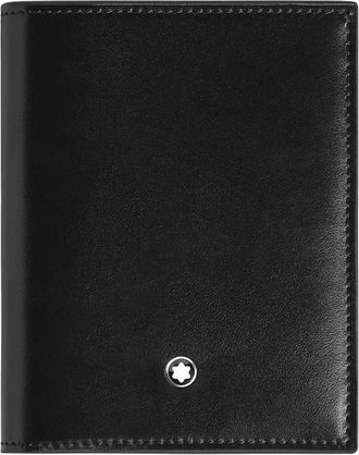 Montblanc Wallets & Cardholders, male, Black, Size: ONE SIZE Compact Wallet 6cc