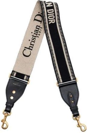 Dior Pre-owned Accessories, female, Multicolor, Size: ONE SIZE Pre-owned Canvas Shoulder Strap