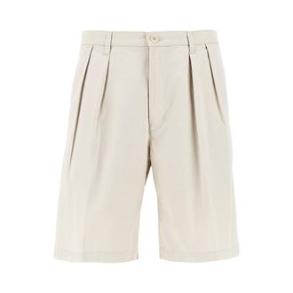 Aspesi Cotton shorts with double dart Man 48