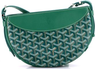 Goyard Hirondelle Shoulder Bag Coated Canvas and Leather