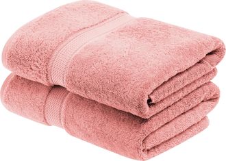 Superior Solid Egyptian Cotton 2-Piece Bath Towel Set