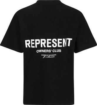 Represent Mens Cotton T-Shirt Black T-Shirts And Polos