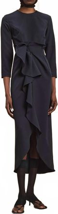Kika Vargas Genzebe Dress In Navy