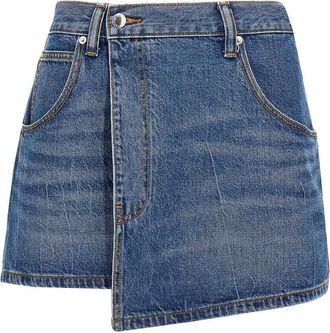 Alexander Wang Deconstructed Wrapped Skirt