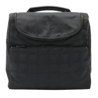 Chanel Pre-owned Backpacks, female, Black, Size: ONE SIZE Pre-owned Nylon Backpack