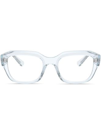 Ray-Ban Occhiali Leonid Optics squadrati - Blu