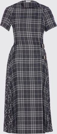 Burberry Abito Burberry in misto lana con motivo check
