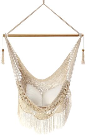 Hamac del sol Camoapa deluxe xl - silla hamaca de nicaragua- crudo - 100% algod&oacute;n