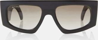 Etro Etroscreen rectangular sunglasses
