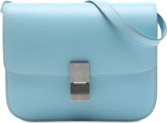 Celine Pre-owned Celine Medium Calfskin Classic Box Crossbody Ladies DICBJAEWRUFBHS3E