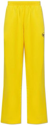 Balenciaga Scholl x - Heren - Wijde Broeken - Geel - L - Katoen - Broeken