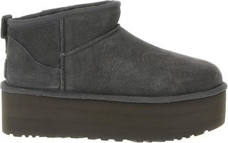 UGG Grey Classic Ultra Boots