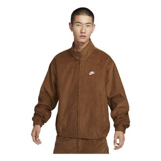 Nike Sportswear Club Corduroy Harrington Jacket Asia Sizing Light British Tan FZ0632-281