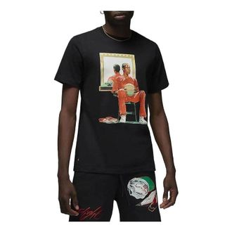 Nike Jordan Air Jordan Artist Series Jacob Rochester T-shirt Black DQ7380-010